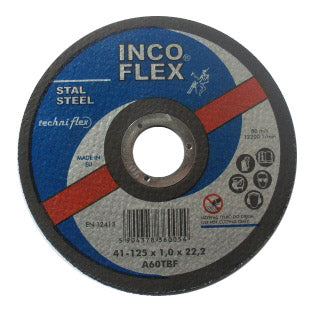 Metalen schild incoflex 350*2,8*25,4