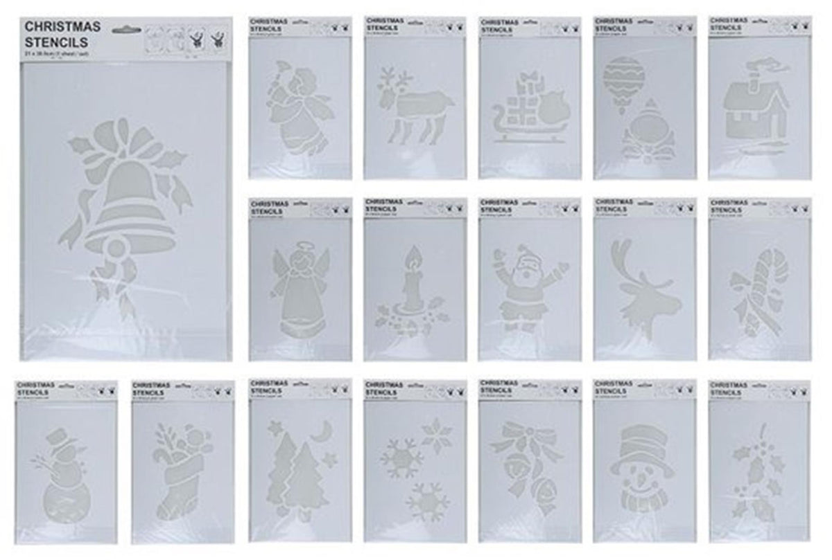 Plantilla diseño navideño 35cm