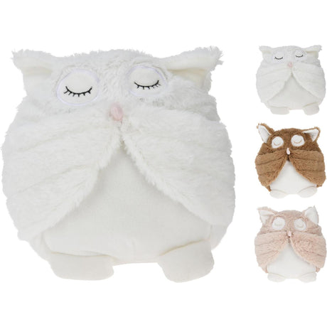 Tope de puerta Home Styling búho 18x16x20cm 3 surtidos