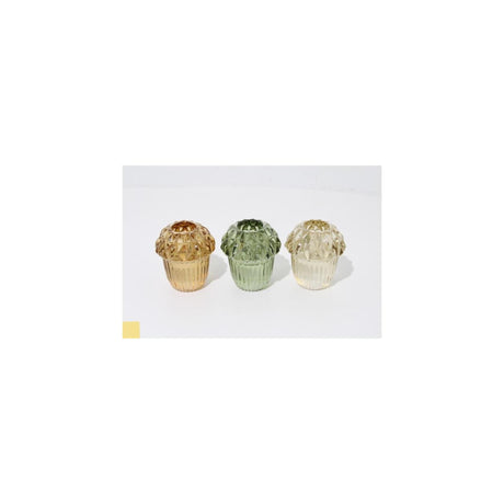Candelabro de estilo hogar 6,4cm 3 candelabros surtidos cristal bellota 6,4cm