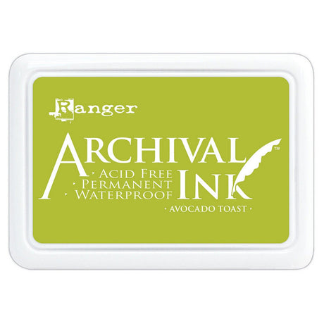 Ranger ink ranger • almohadilla de tinta de archivo tostada de aguacate