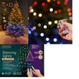 Iluminación Lumineo con 200 LED controlables a través de la aplicación Bluetooth, luces danzantes de 1990 cm, multicolor, todos los colores del arcoíris, incluidos el blanco y el blanco cálido.
