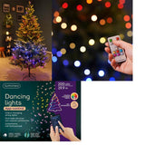 Iluminación Lumineo con 200 LED controlables a través de la aplicación Bluetooth, luces danzantes de 1990 cm, multicolor, todos los colores del arcoíris, incluidos el blanco y el blanco cálido.