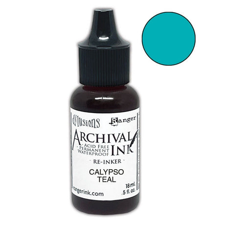 Ranger ink ranger • dylusions archivo reinkers calypso verde azulado