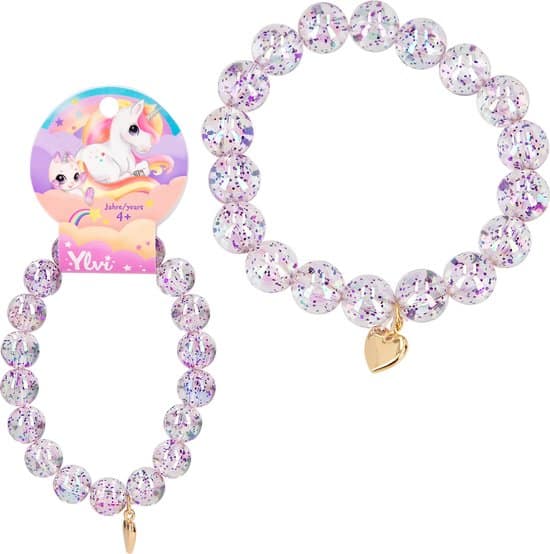 Depesche - ylvi armband met glitterkralen