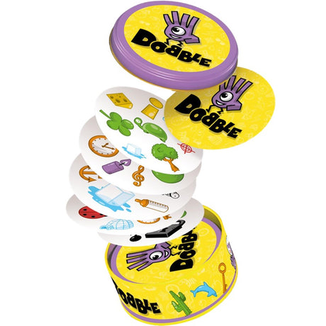Zygomatic Board Game Studio Dobble Classic - Juego de cartas holandés para 2 a 8 jugadores - Divertido juego familiar a partir de 6 años - El juego de búsqueda ultrarrápido para toda la familia