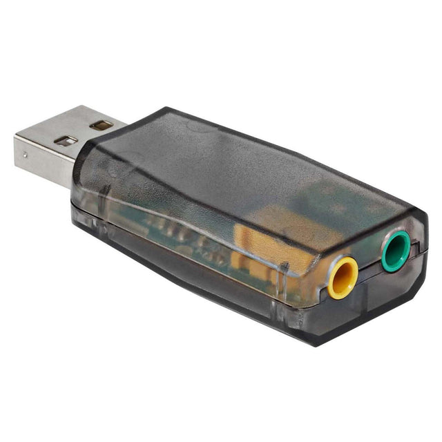 Convertidor adaptador USB a jack