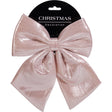 Home Styling Lazo Rosa 23cm Colgante navideño Lazo Rosa 23cm