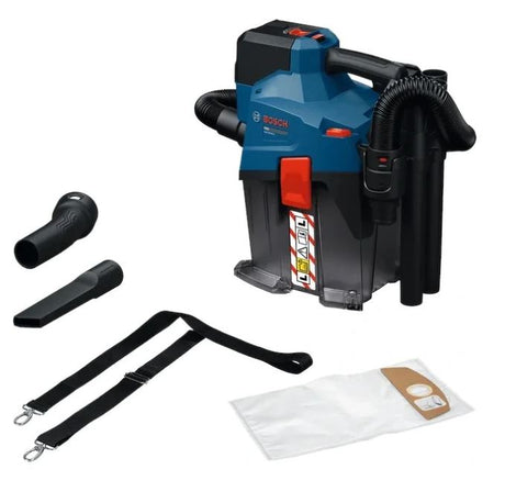 Aspirador inalámbrico profesional Bosch gas azul 18v-6ls | sin baterías ni cargador - 06019k2100