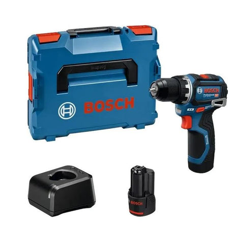Taladro inalámbrico bosch gsr 12v-32 azul | 2x GBA 12v 2.0 ah y cargador gal 12v-20 - 06019n7002