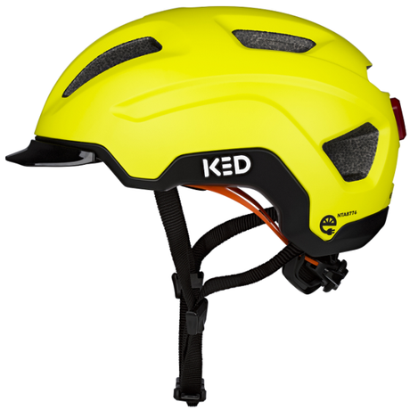 Ked casco de bicicleta pedalon l (59-63cm) - amarillo mate