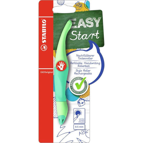 Roller Stabilo easyoriginal para diestros, toque menta