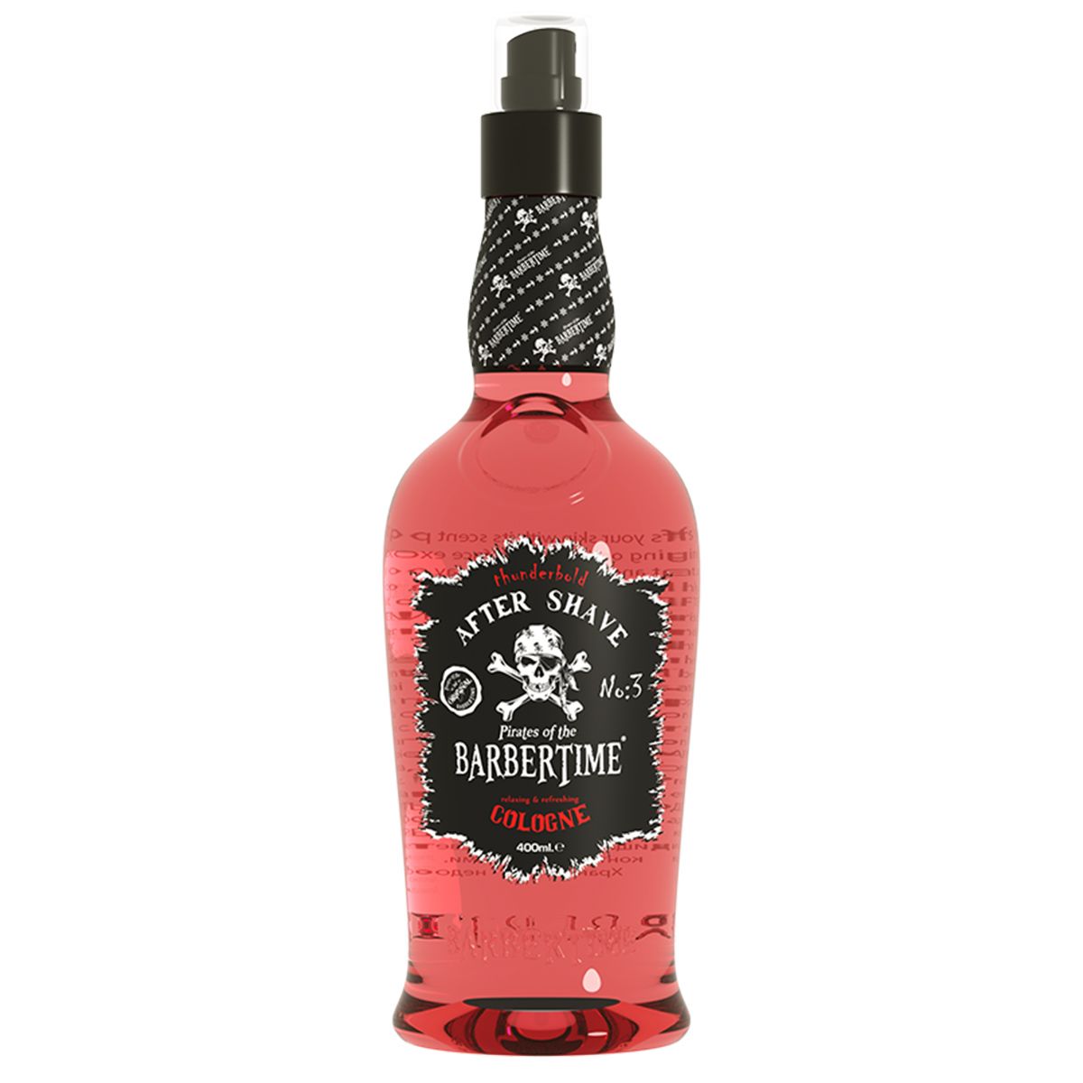 Barbertime colonia after shave thunderbolt nº3 400ml