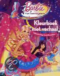 Libro para colorear de Van der Doelen Barbie, el hada misteriosa