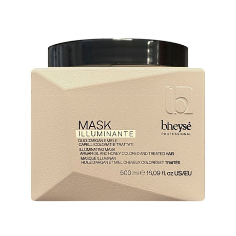 Bheysé mascarilla capilar iluminadora miel de argán 500ml