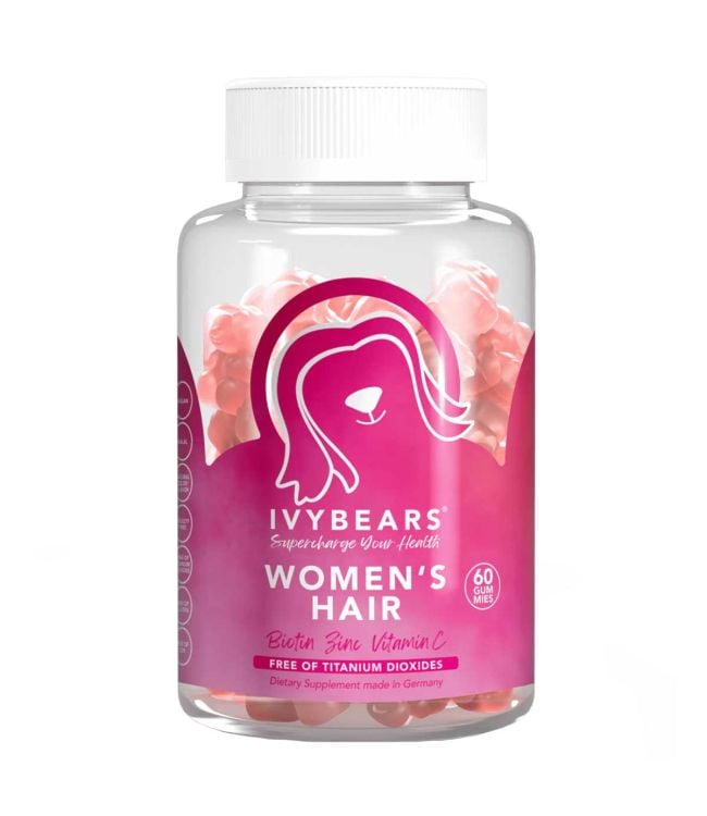 Ivybears vitaminas para el cabello mujer 60uds.
