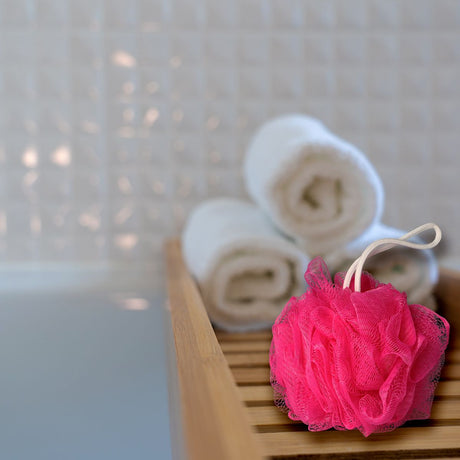 B f baño flores baño fun badflower 50gr fucsia