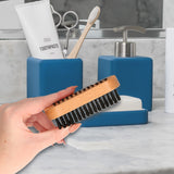 Bath fun cepillo de uñas cerdas de madera