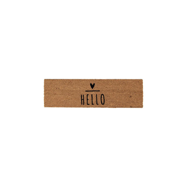 Clayre eef felpudo hola coco 75x22cm