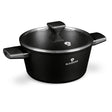Cacerola colección Blaumann negro plata con tapa ø24cm