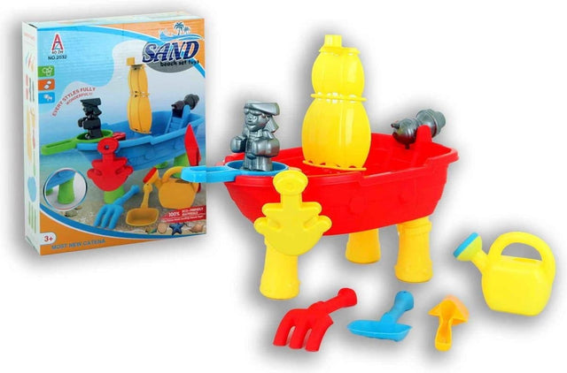 Jonotoys set arena playa y agua 14 piezas