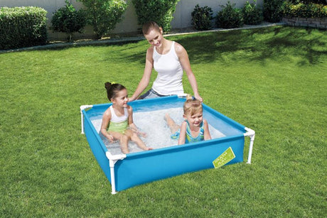 Piscina Bestway 1,22m x 1,22m x 30,5cm mi primera piscina de estructura
