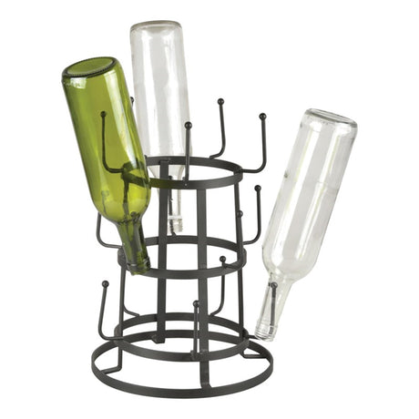 Esschert escurrebotellas de diseño (no incluye botellas)