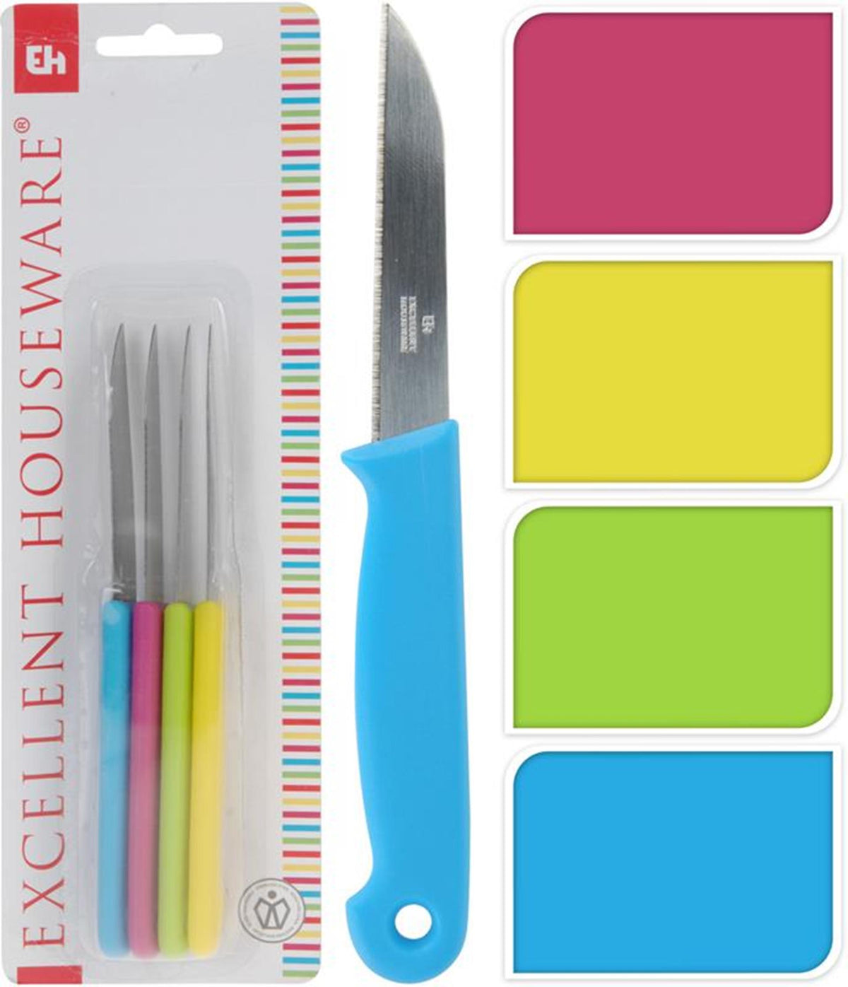Excelentes artículos para el hogar schilmes rvs met kunststof handvat 17cm 4-delig