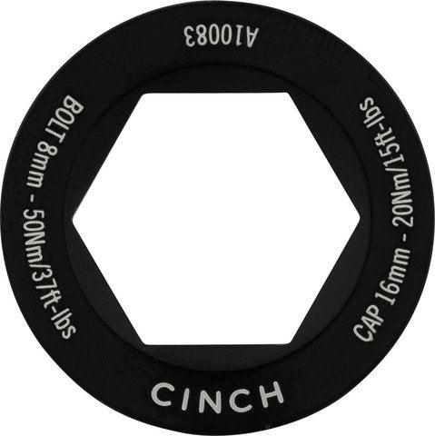 Tapa del extractor de cara de carrera lado de transmisión para perno de manivela de cincha