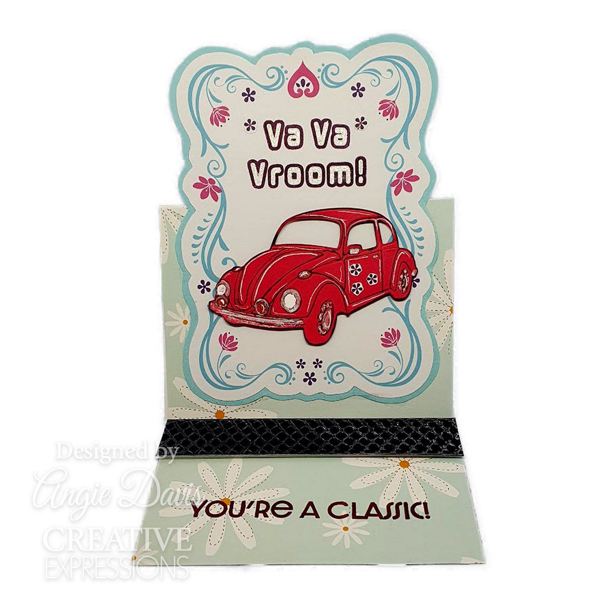 Expresiones creativas • juego de sellos transparentes de coches clásicos