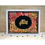 Expresiones creativas • plantilla de corte de panda de papel marco petit fleur