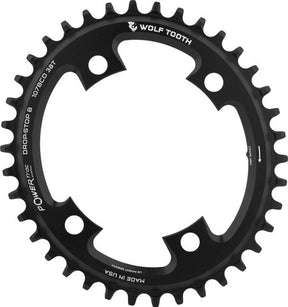 Plato elíptico 107 bcd de Wolf Tooth Components para sram