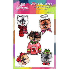 Expresiones creativas • sellos transparentes merry cutemas