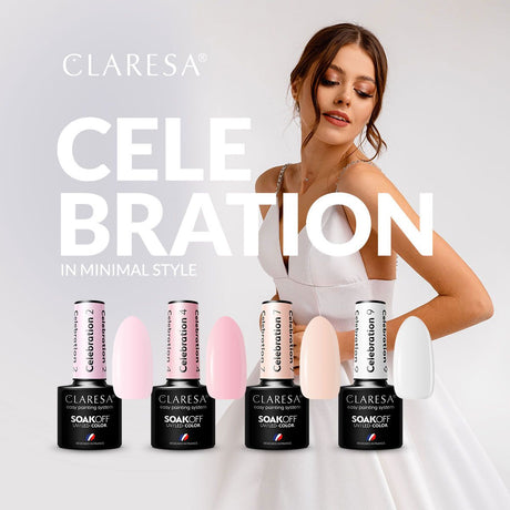 Claresa Esmalte Gel UV LED 5ml Celebración 7