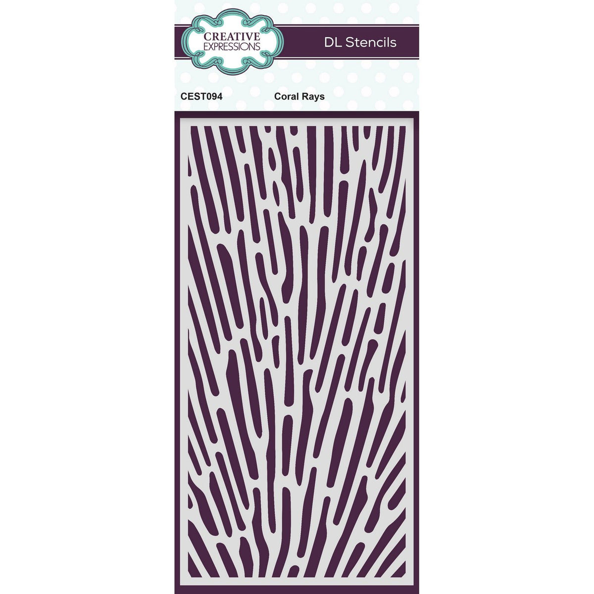 Expresiones creativas • plantilla dl rayos de coral