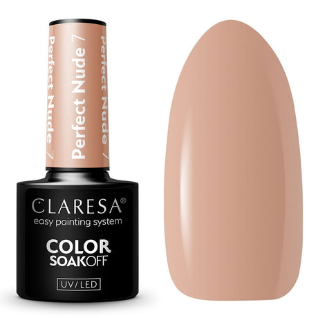 Claresa Esmalte Gel UV LED 5ml Perfect Nude 7