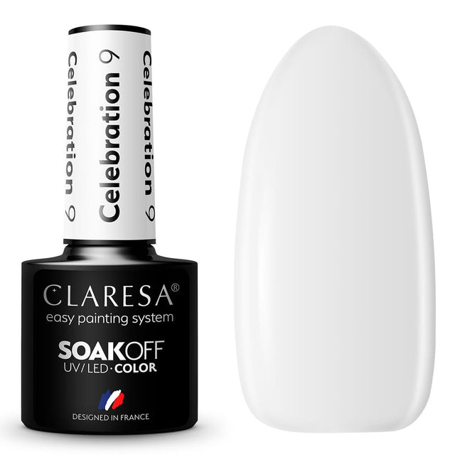 Claresa esmalte gel uv led 5ml celebración 9