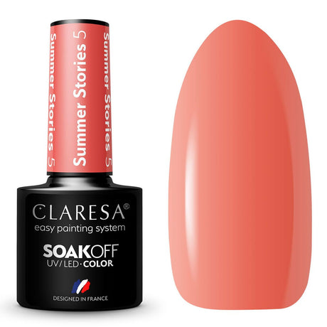 Claresa Esmalte Gel UV LED 5ml Historias de Verano 5