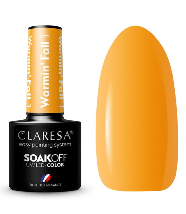 Claresa Esmalte en gel UV LED 5ml Warmin' Fall 1