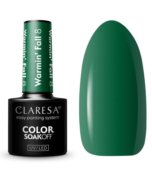Claresa Esmalte en gel UV LED 5ml Warmin' Fall 8
