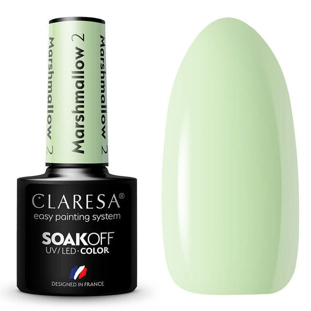 Claresa Esmalte Gel UV LED 5ml Marsh Mallow 2