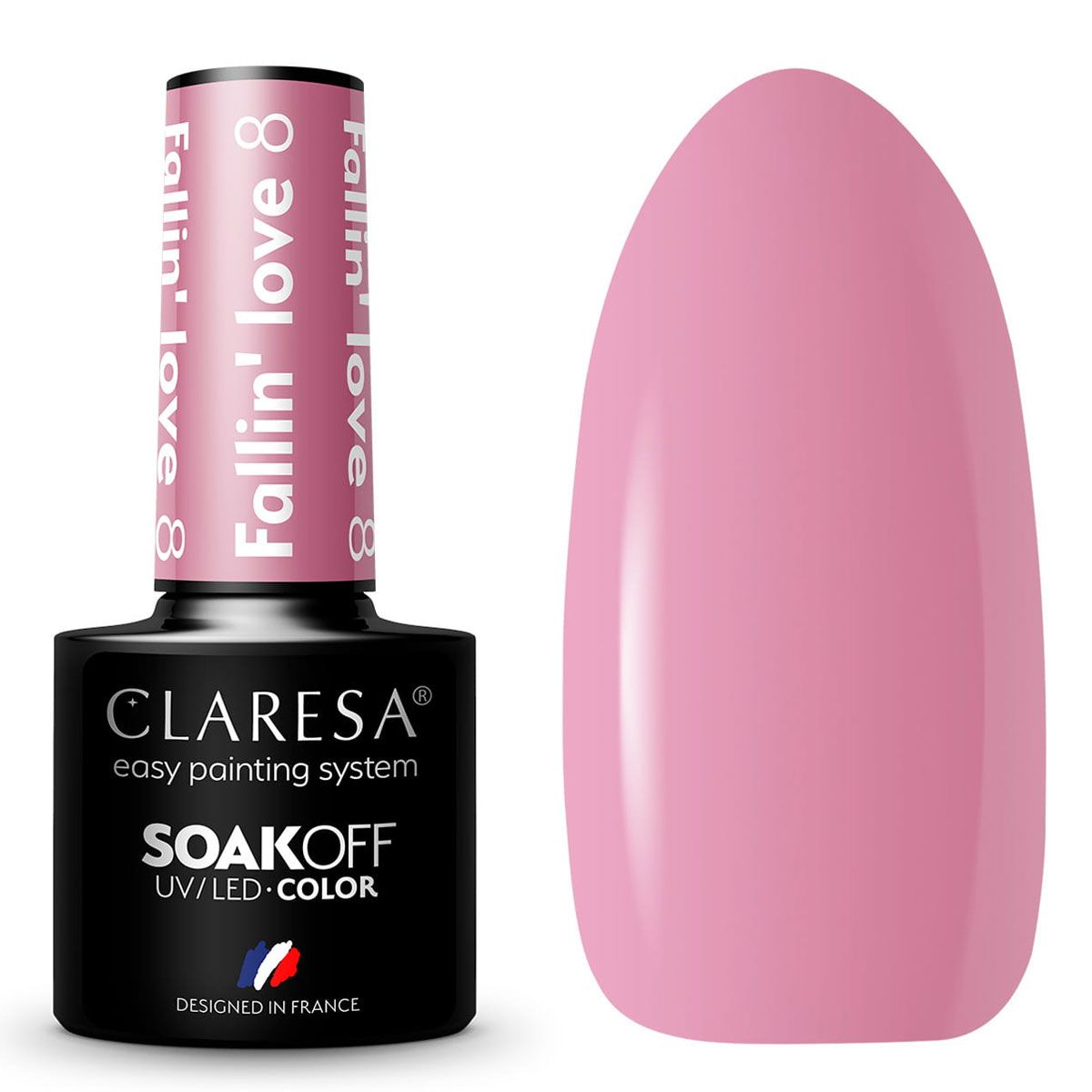 Claresa Esmalte Gel UV LED 5ml Fallin' Love 8