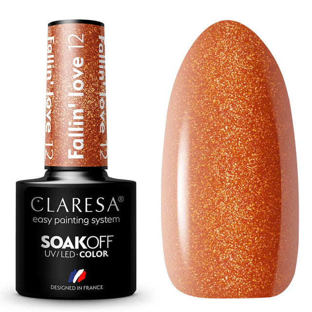 Claresa Esmalte Gel UV LED 5ml Fallin' Love 12