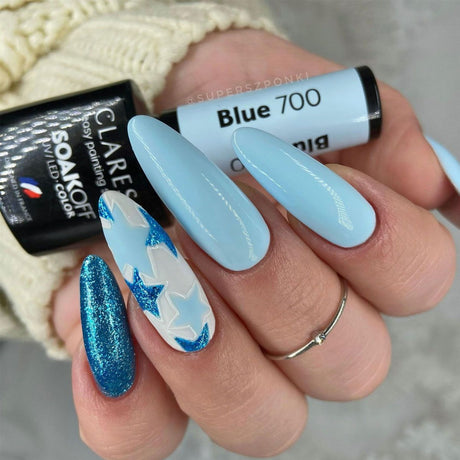 Claresa Esmalte Gel UV LED 5ml Azul 700 Funfair