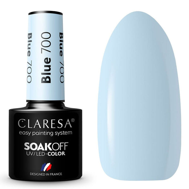 Claresa Esmalte Gel UV LED 5ml Azul 700 Funfair