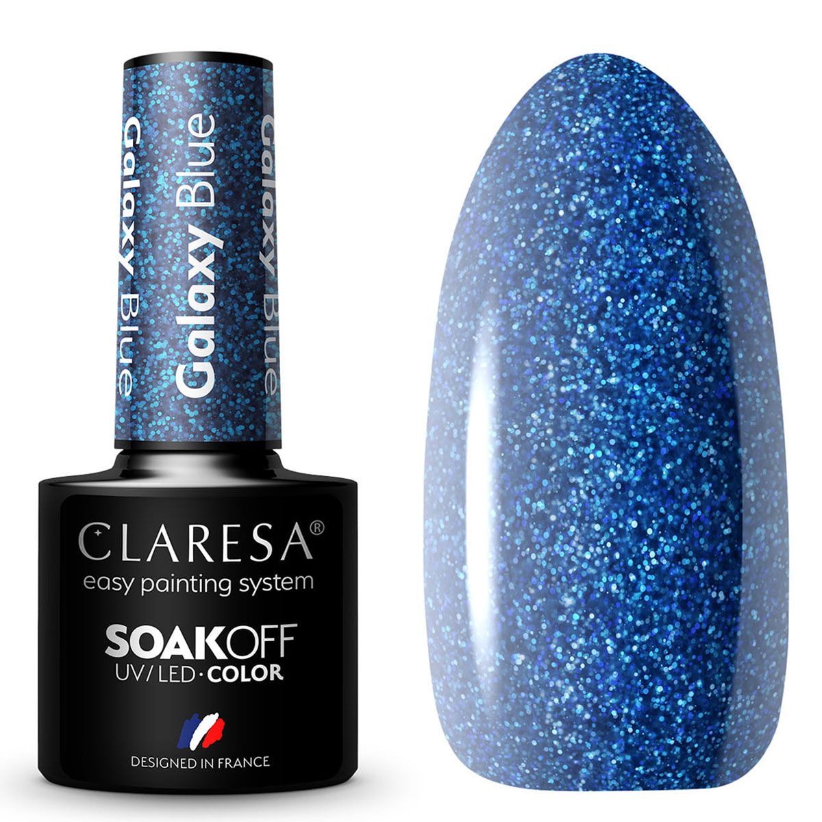 Claresa Esmalte en gel UV LED 5ml Galaxy Blue