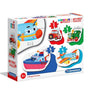 Clementoni mis primeros puzzles transporte