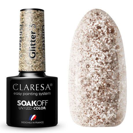 Claresa Esmalte Gel UV LED 5ml Brillo 3