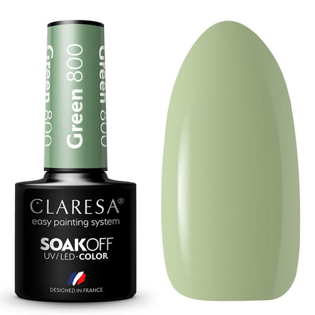 Claresa Esmalte en gel UV LED 5ml Verde 800 Savanna Vibes