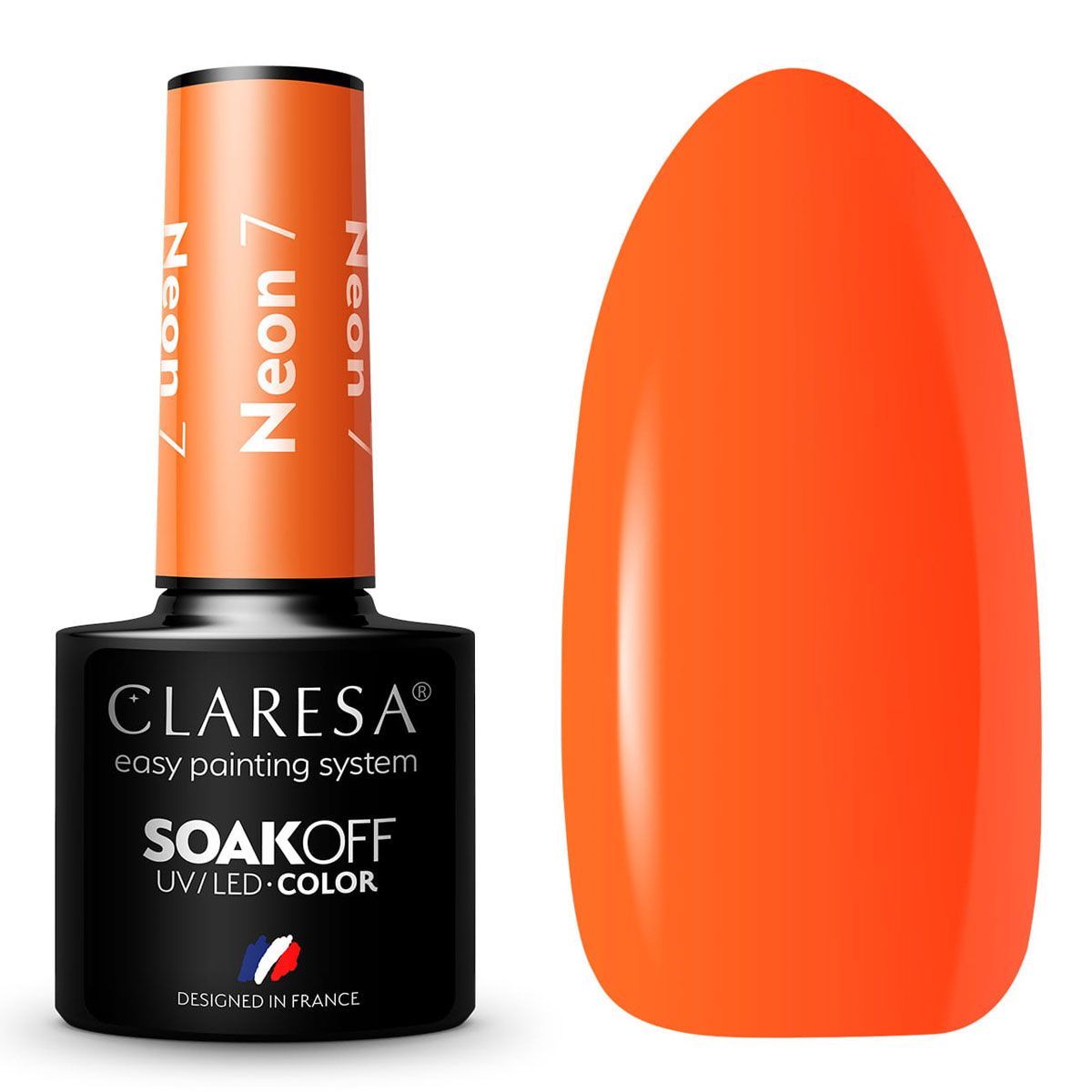 Claresa Esmalte en gel UV LED 5ml Neón 7